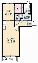 シャーメゾン学南町の物件間取画像